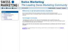 Tablet Screenshot of evento.swissmarketing.ch